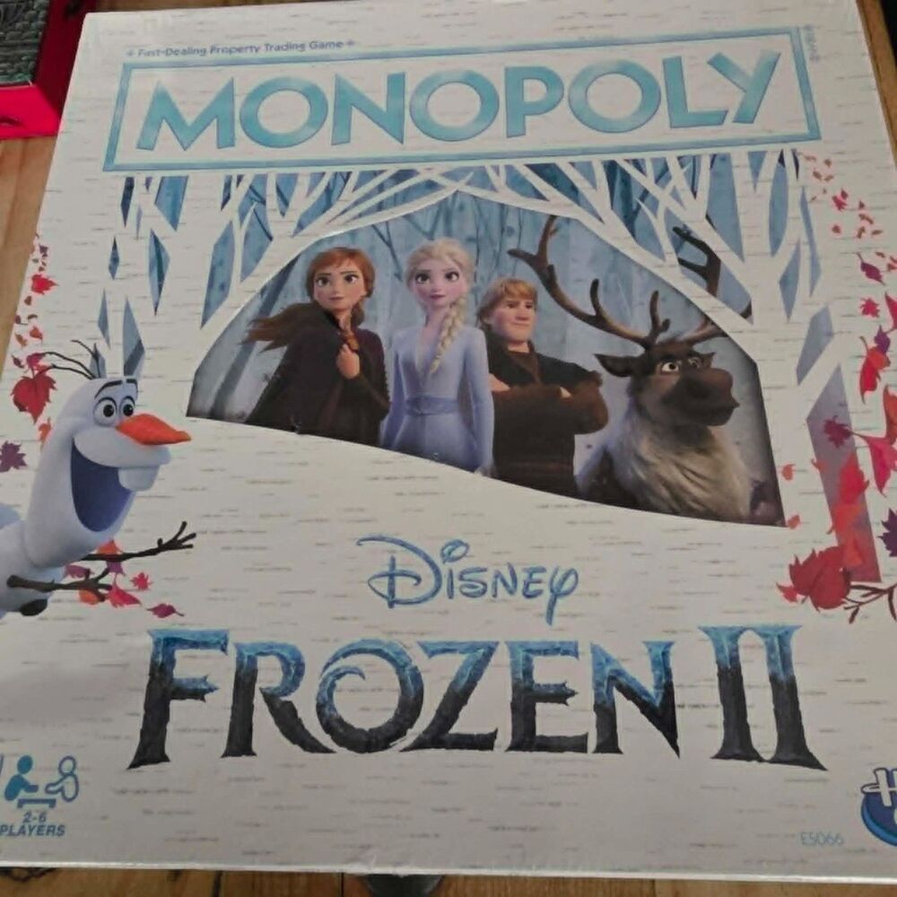 Hasbro Monopoly: Disney Frozen 2 Board Game - E5066